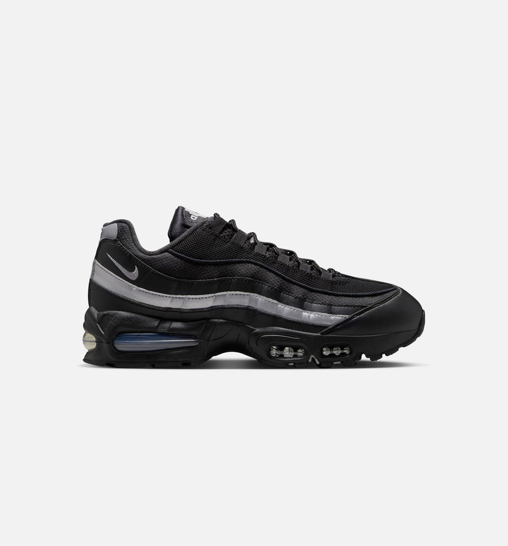 Air Max 95 Big Bubble OG Reflective Accents Men's Lifestyle Shoe - Black/White/Metallic Silver