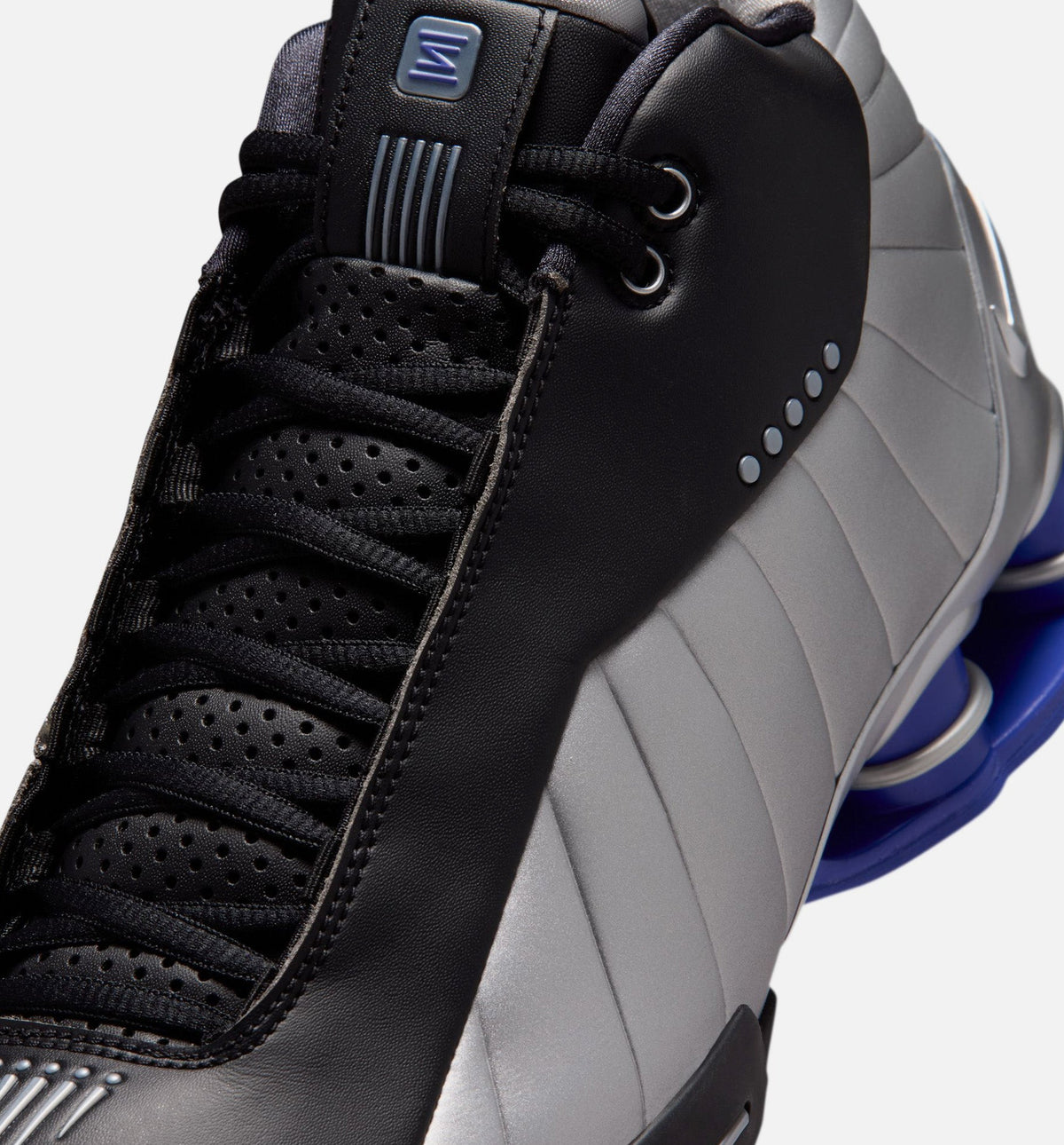 Shox BB4 OG Men's Lifestyle Shoe - Black/Metallic Silver/Lapis