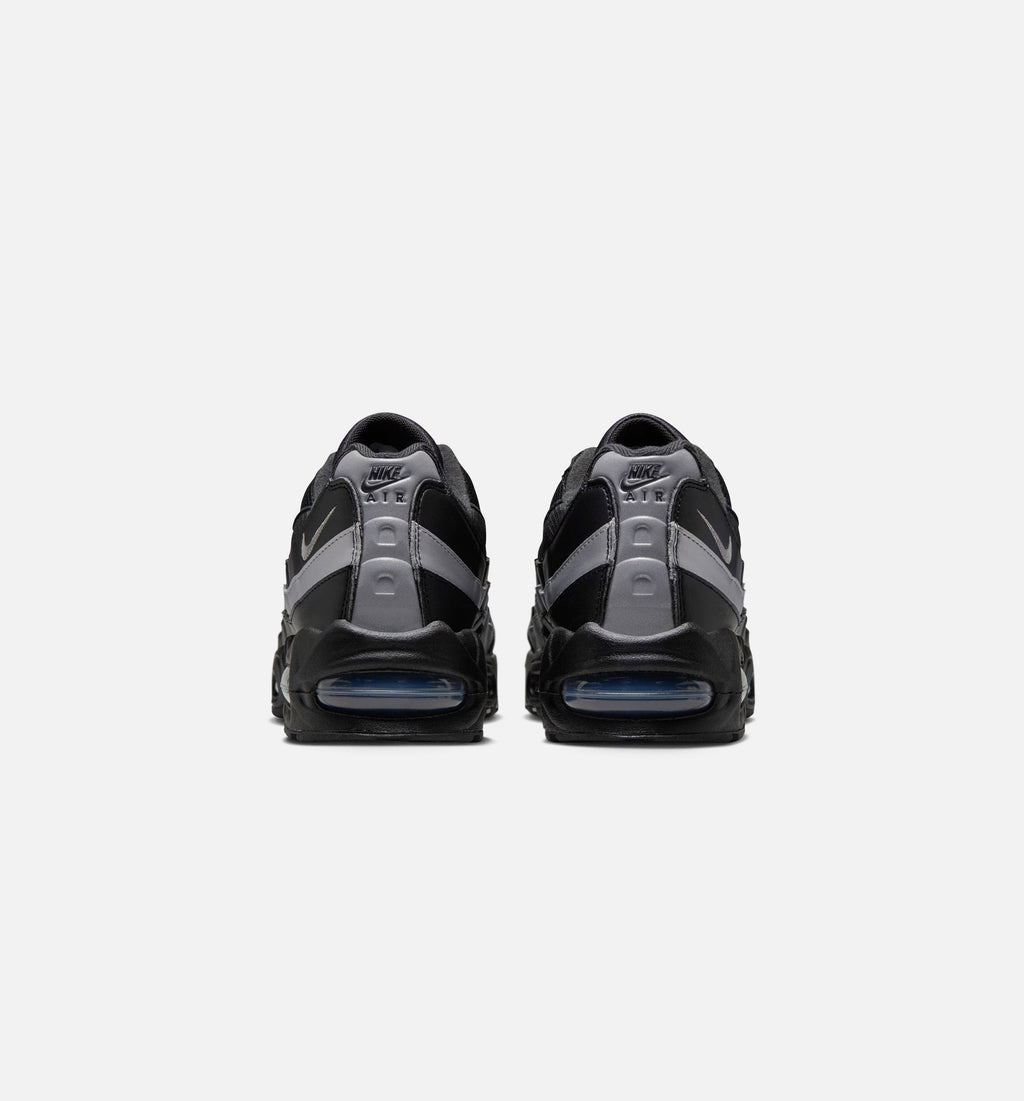 Air Max 95 Big Bubble OG Reflective Accents Men's Lifestyle Shoe - Black/White/Metallic Silver