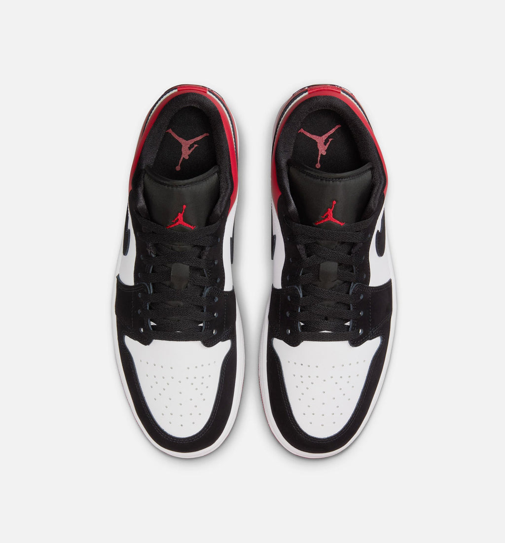 Air Jordan 1 Low SE Men's Lifestyle Shoe - White/Varsity Red/Black