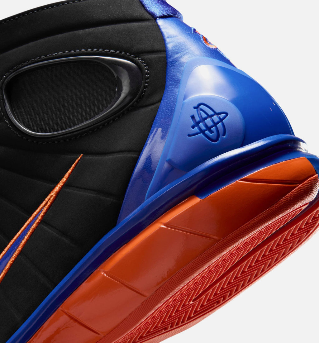 Air Zoom Huarache 2K4 Penny Hardaway Men's Basketball Shoe - Black/Varsity Royal/Safety Orange