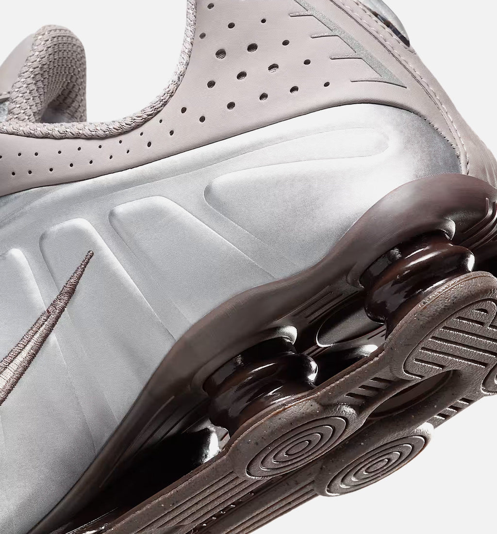 Shox R4 Men's Lifestyle Shoe - Cave Stone/College Grey/Baroque Brown/Cave Stone