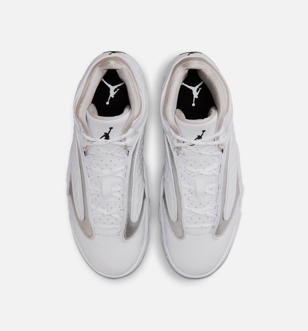 Air Jordan OG Women's Lifestyle Shoe - White/Black/Metallic Silver