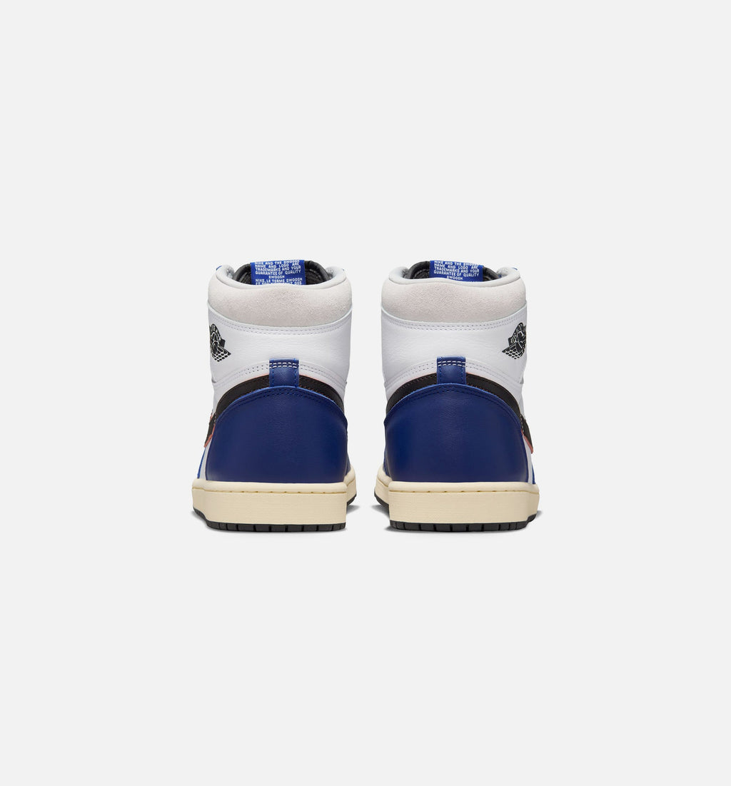 Air Jordan 1 Retro High OG Rare Air Deep Royal Blue Men's Lifestyle Shoe - White/Black/Neutral Grey/Deep Royal Blue