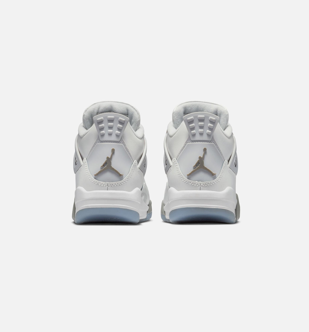 Air Jordan 4 Retro Blue Chill Grade School Lifestyle Shoe - Photon Dust/Blue Chill/Flat Pewter/White/Blue Tint